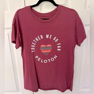 Peloton “Together We Go Far” Tee